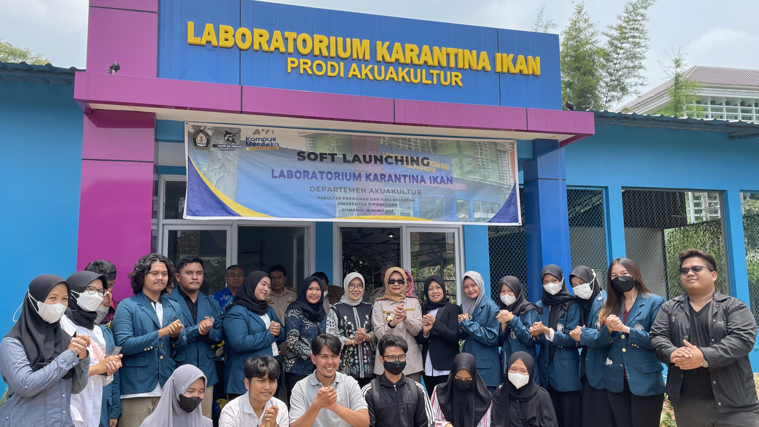 Peresmian Laboratorium Karantina Ikan Fakultas Perikanan Dan Ilmu