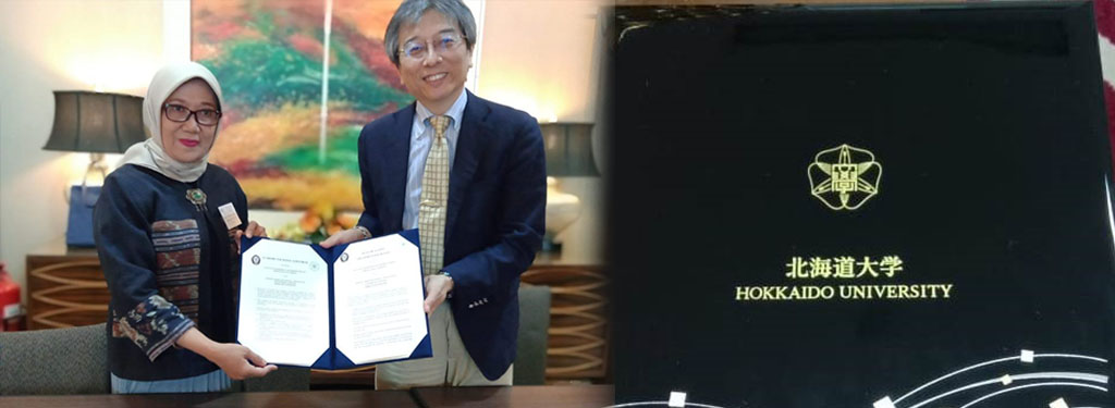 Penandatangan Kerjasama FPIK Undip dengan Hokkaido University, Jepang