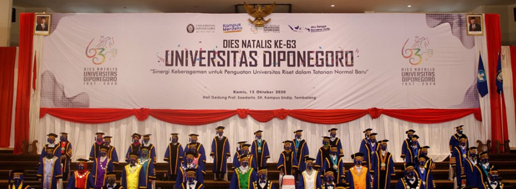 Kemeriahan Dies Natalis ke-63 Universitas Diponegoro di Masa Normal Baru