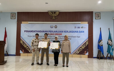 BKIPM Gandeng FPIK UNDIP dalam Pengembangan Ilmu Pengetahuan di Bidang Perkarantinaan Ikan, Mutu dan Keamanan Hasil Perikanan