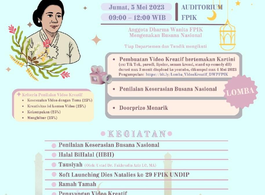 Memperingati Hari Kartini dan Halal Bihalal