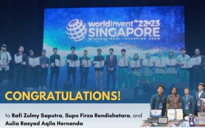 FPIK Represents Indonesia and Wins Silver Medal at Worldinvent Singapore 22+23 (WoSG)