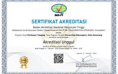 Capture Fisheries Study Program of FPIK Undip Achieves “Excellent” Accreditation