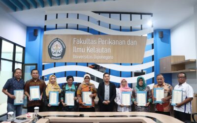 Asesor Kompetensi FPIK Undip Tahun 2024 Terima Sertifikat Asesor Kompetensi BNSP