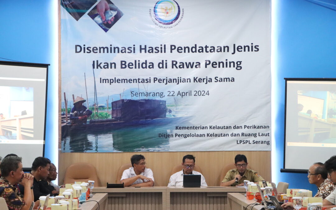 LPSPL Serang Adakan Diseminasi Hasil Pendataan Jenis Ikan Belida di Rawa Pening di FPIK UNDIP