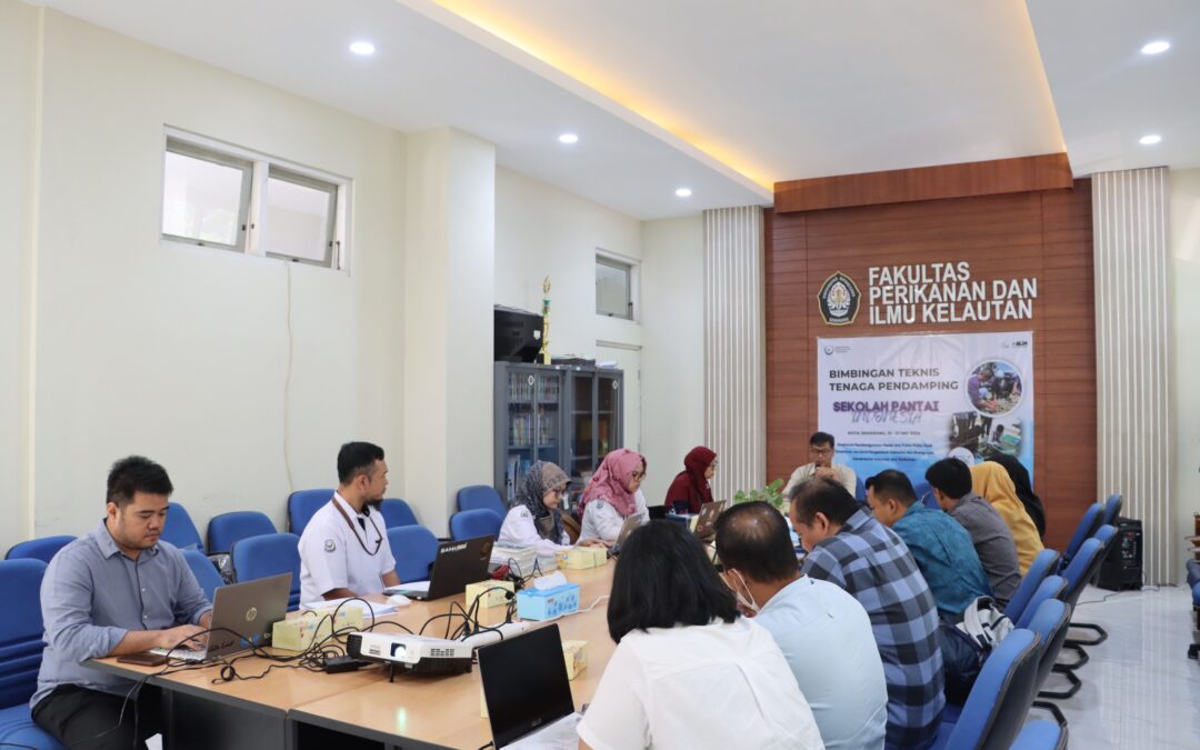 Sekolah Pantai Indonesia Holds Technical Guidance at FPIK Undip